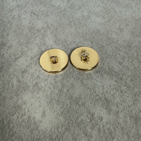 Tory Burch Replacement Gold Sweater Buttons Logo Half inch - Picture 2 of 3